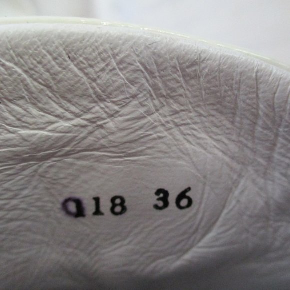 PIERRE HARDY CUBE Leather Sneaker Hi-Top Shoe - Picture 5 of 7